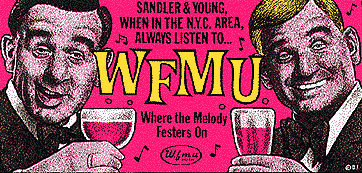 WFMU Bumpersticker